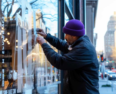 Vitrine commerciale