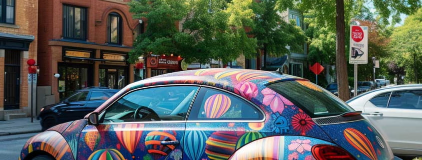 Wrap Volkswagen beetle